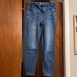 American Eagle Outfitters Dark Blue Skinny Jeans